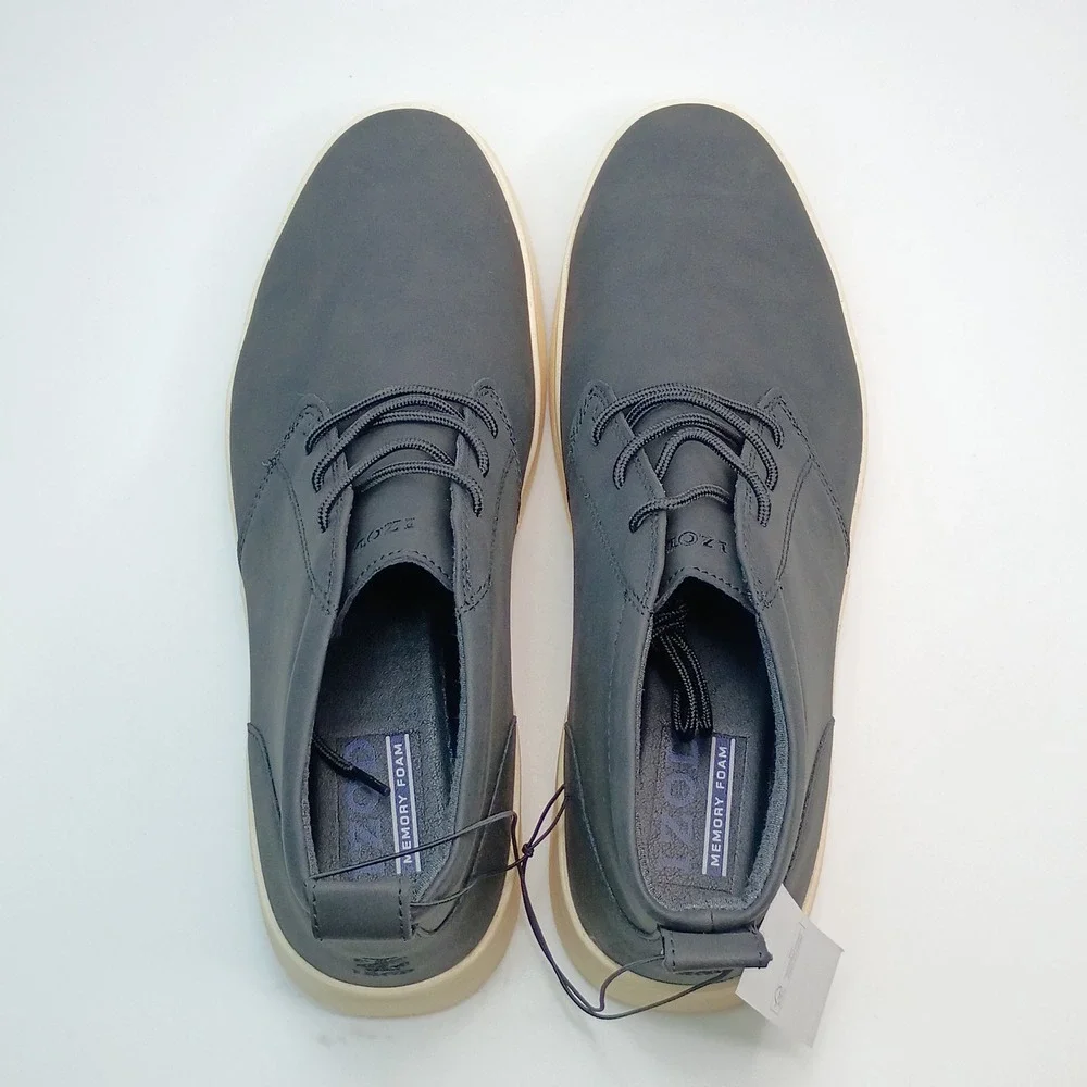 IZOD Palmer Chukka Boot Men Size 11 Black Memory Foam Sneaker Boot